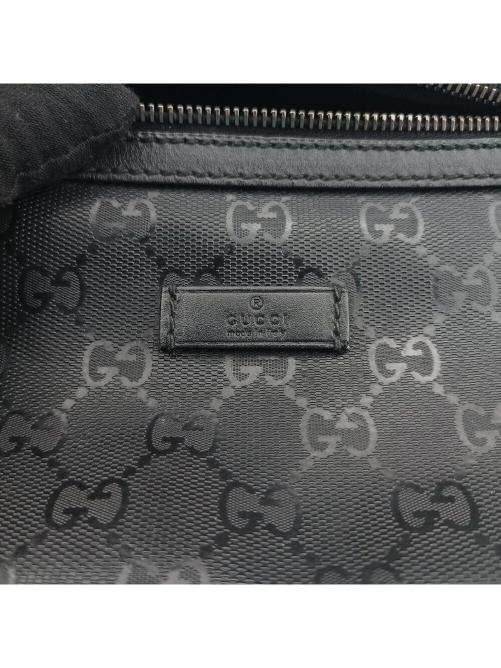 Gucci GG Supreme Black Handbag - Picture 14 of 16